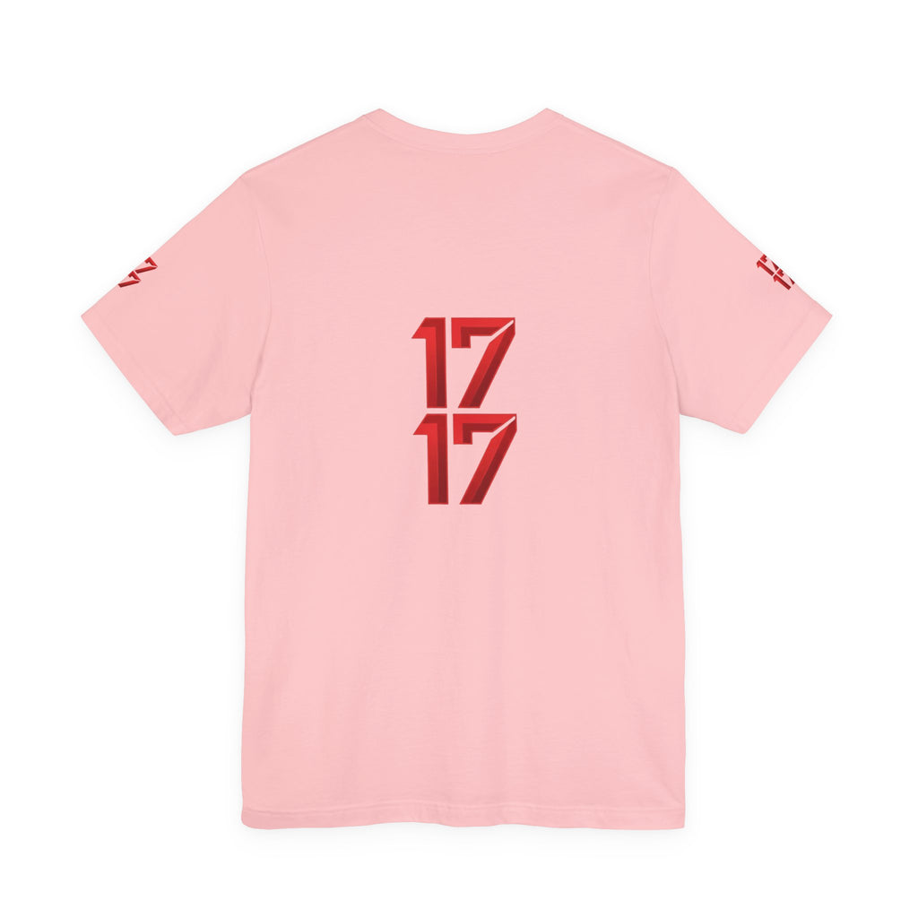 Stay Krazi Graffiti Tee — Red 17 Streetwear T‑Shirt