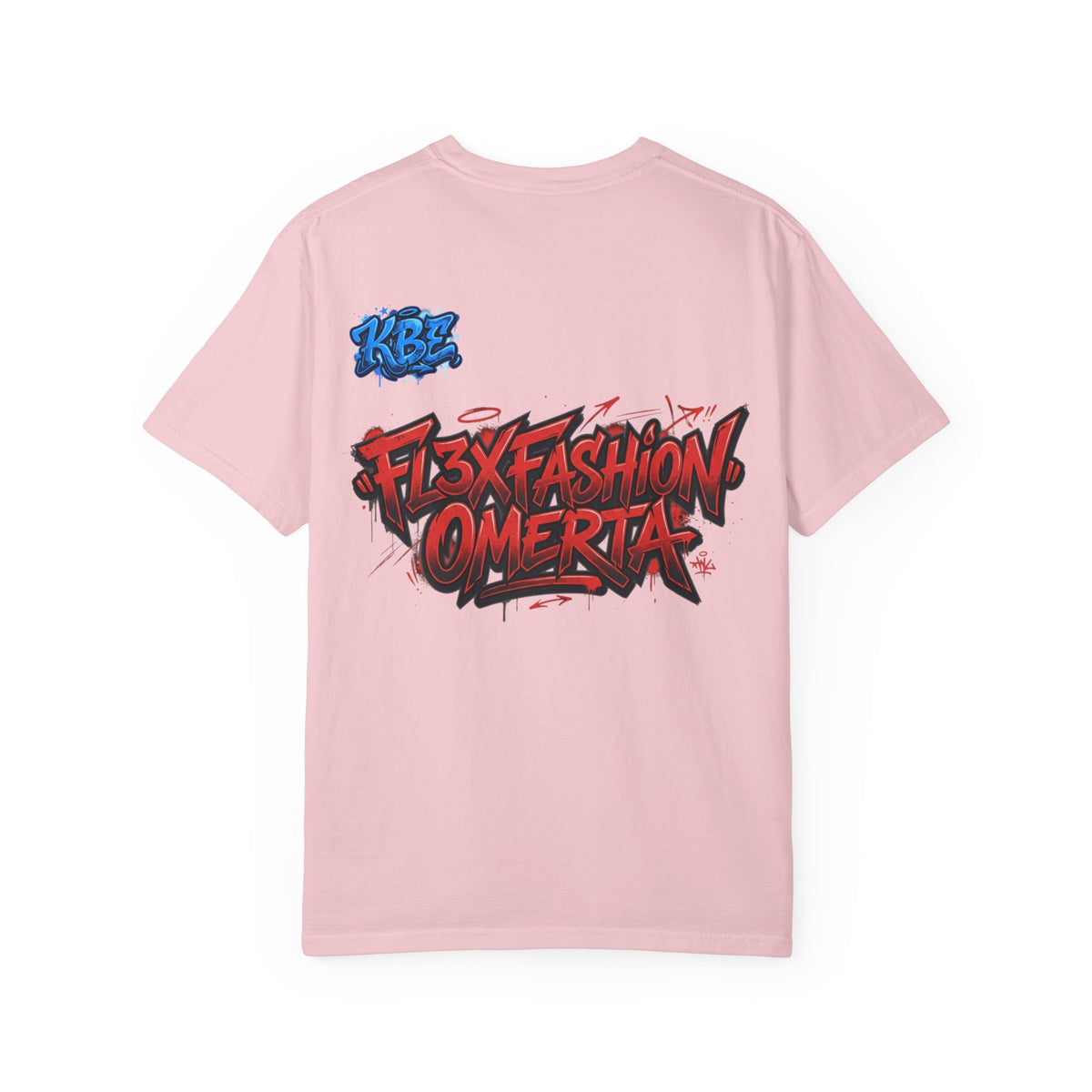 Cyberpunk Streetwear T-Shirt — "Fl3x Fashion Omertà" Graphic