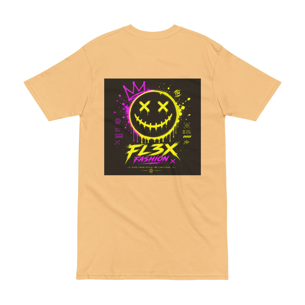 Neon Grin Tee — "FL3X Fashion" Graphic Streetwear T-Shirt