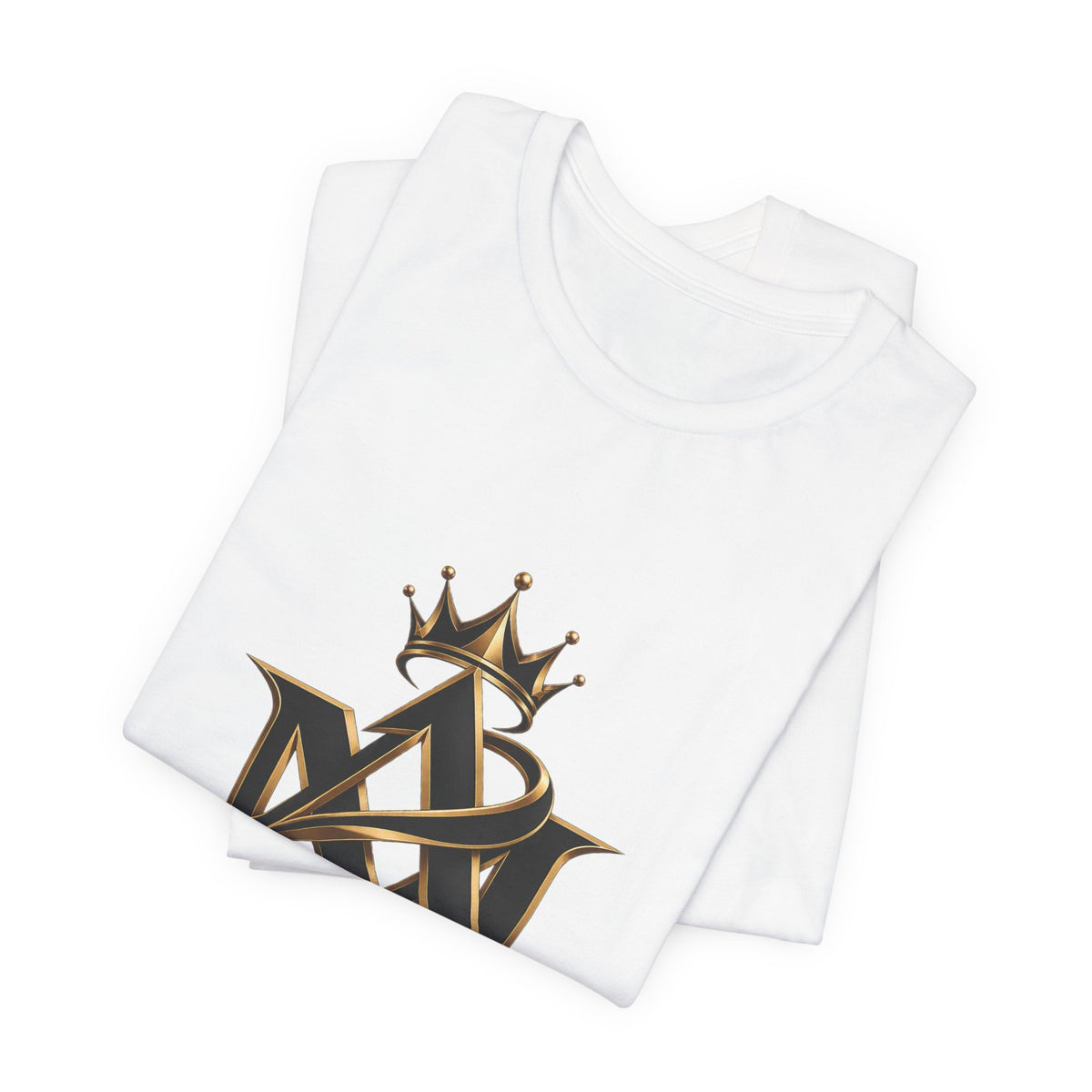 Crown Monogram Logo Tee — FL3XFASHION Graphic T-Shirt
