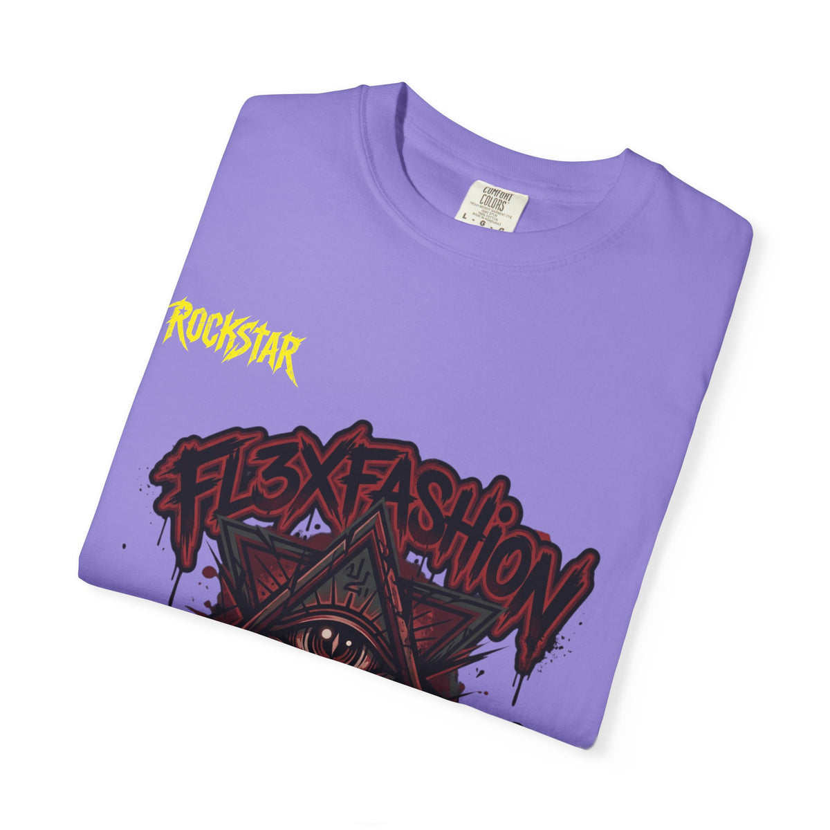 Graphic Tee — “Flex Fashion” All-Seeing Eye Streetwear T-Shirt