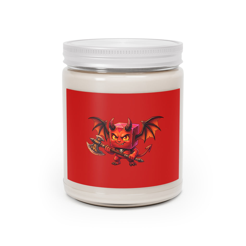 Devil Demon Candle — 9oz Scented Soy Jar