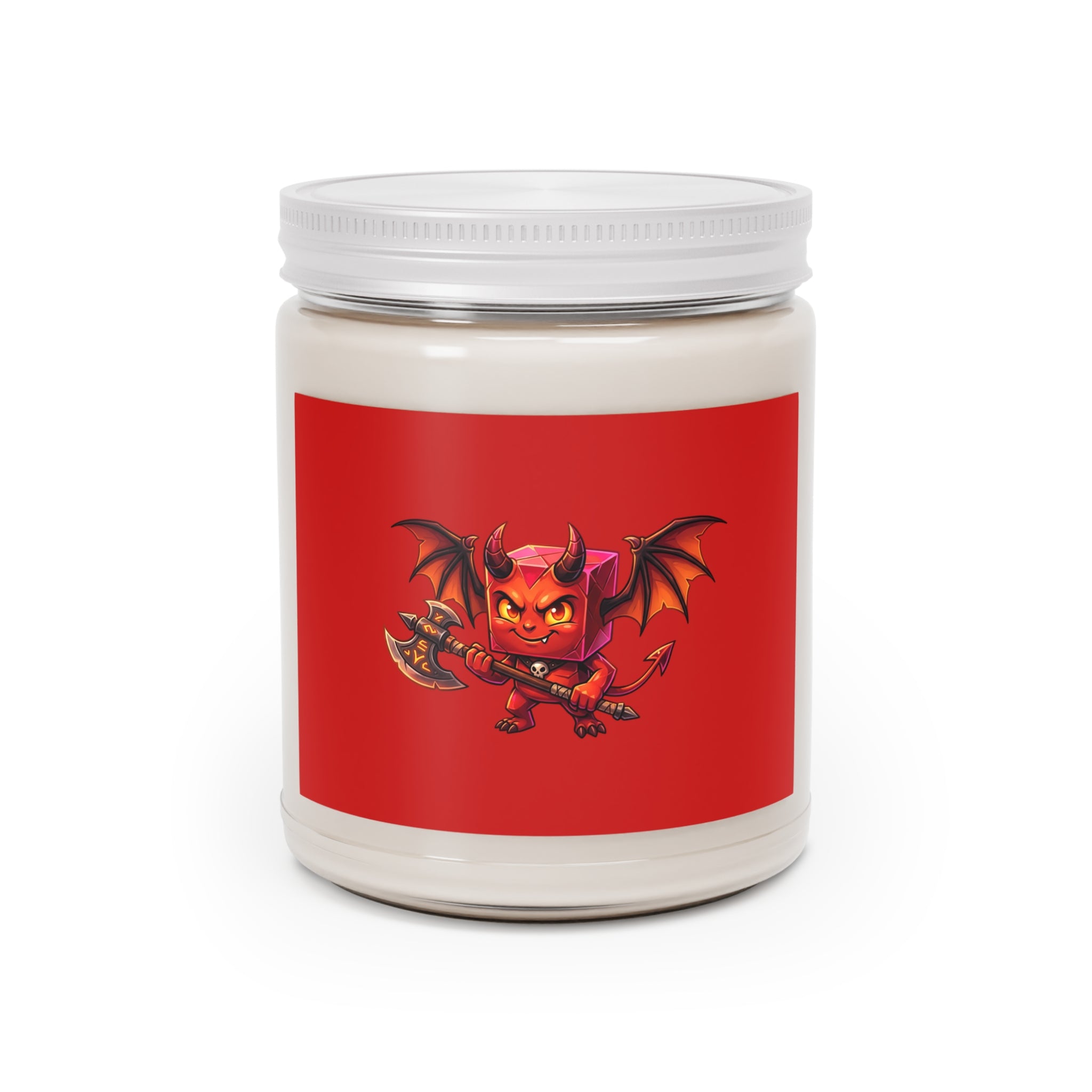 Devil Demon Candle — 9oz Scented Soy Jar