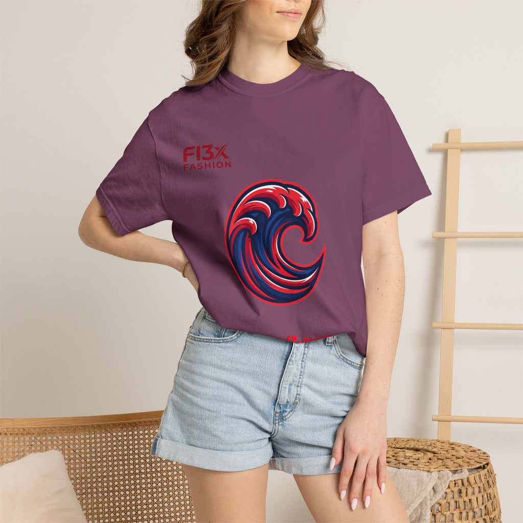 Wave Emblem T-Shirt — 'I'm A Soldier' Graphic Crew Tee