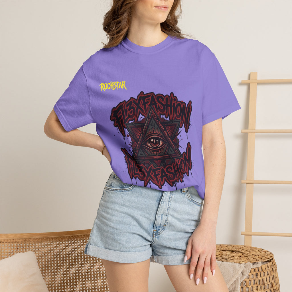 Graphic Tee — “Flex Fashion” All-Seeing Eye Streetwear T-Shirt