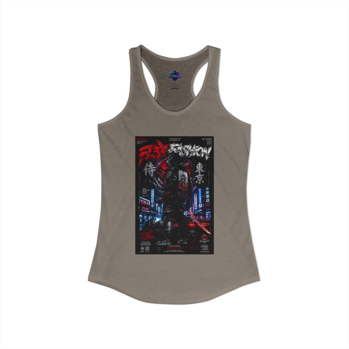 Women's Ideal Racerback Tank by Fl3xFashion