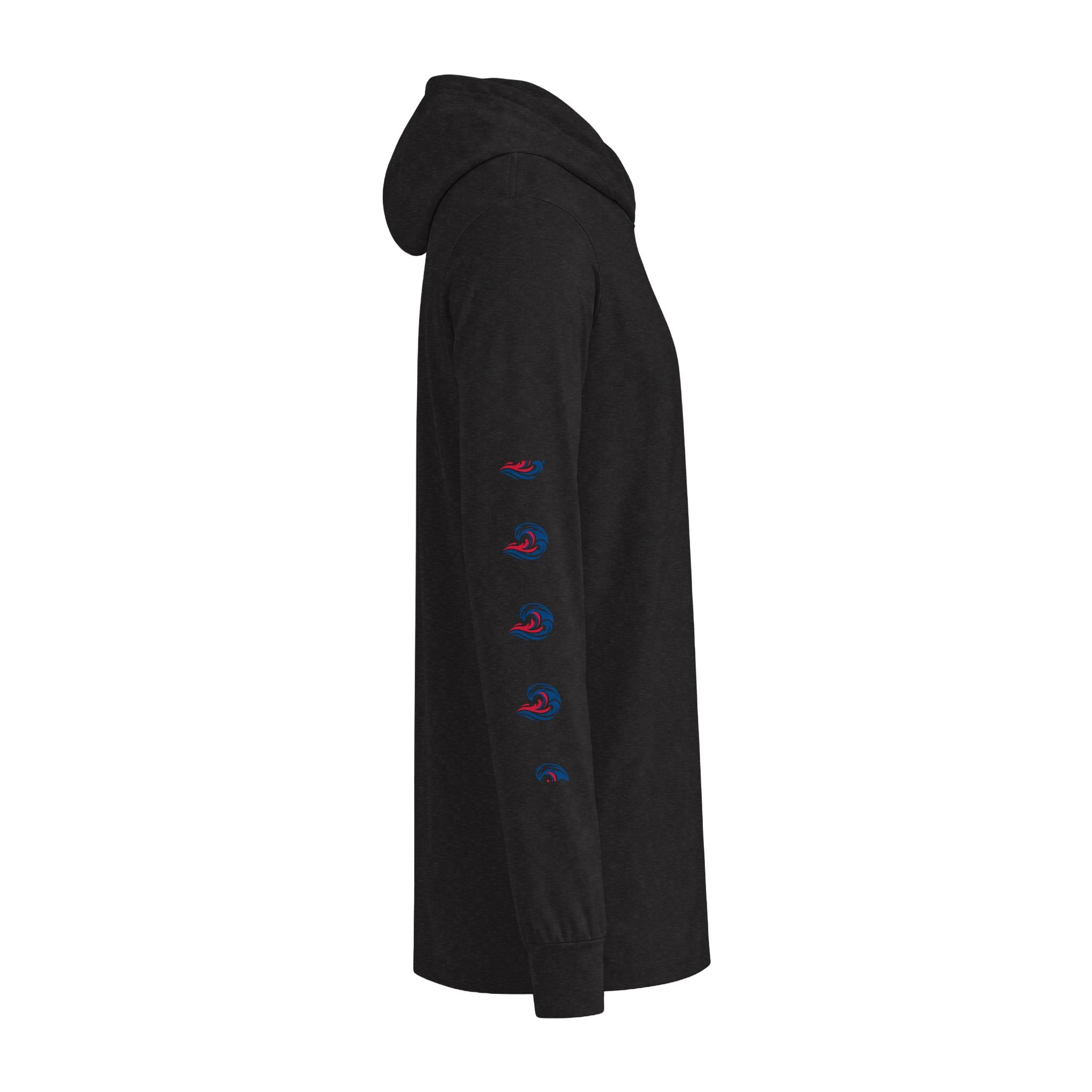 Criminal Mind Graphic Hooded Long-Sleeve Tee
