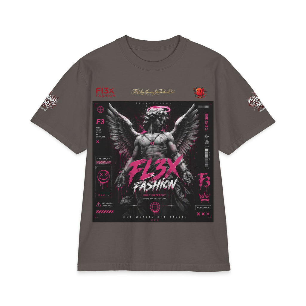 Angel Statue Graphic T‑Shirt — FL3X Fashion Streetwear
