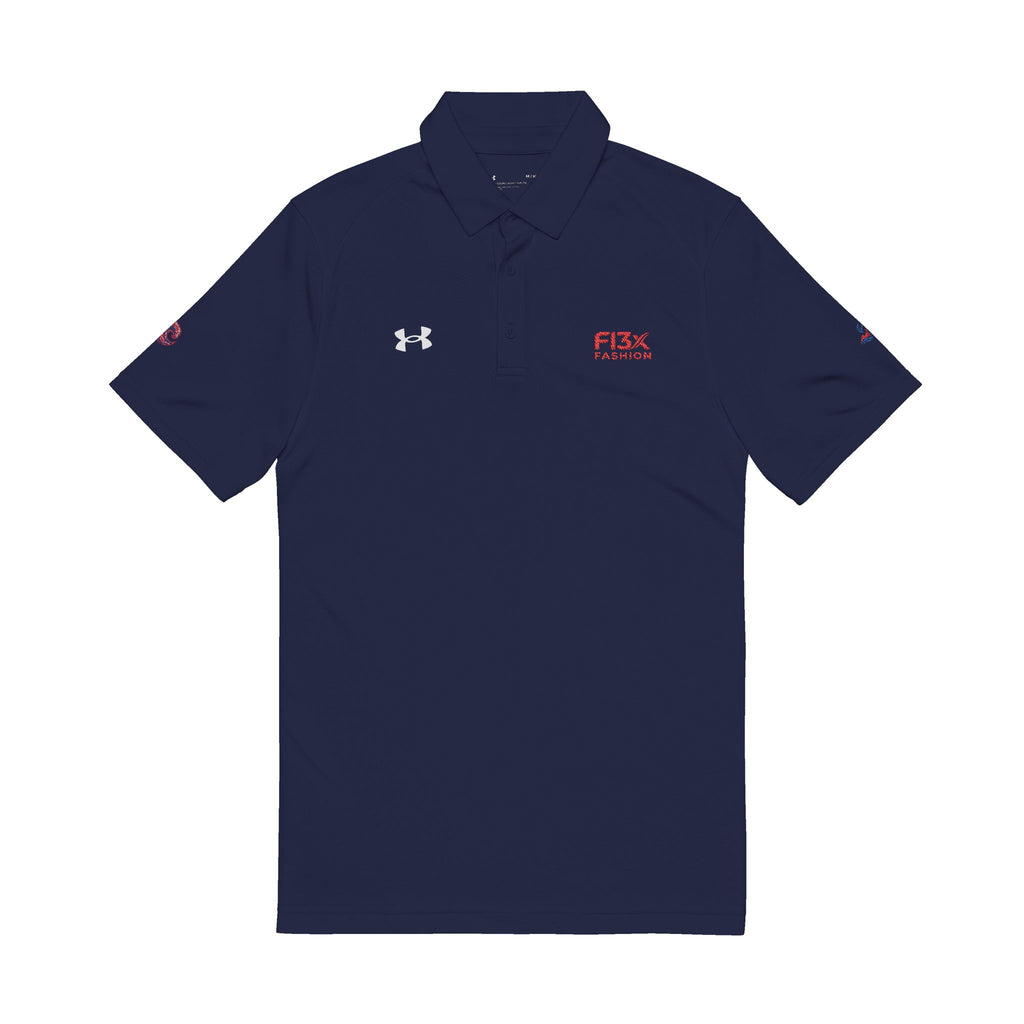 Embroidered Under Armour Men's Polo — F13K Aviation Logo