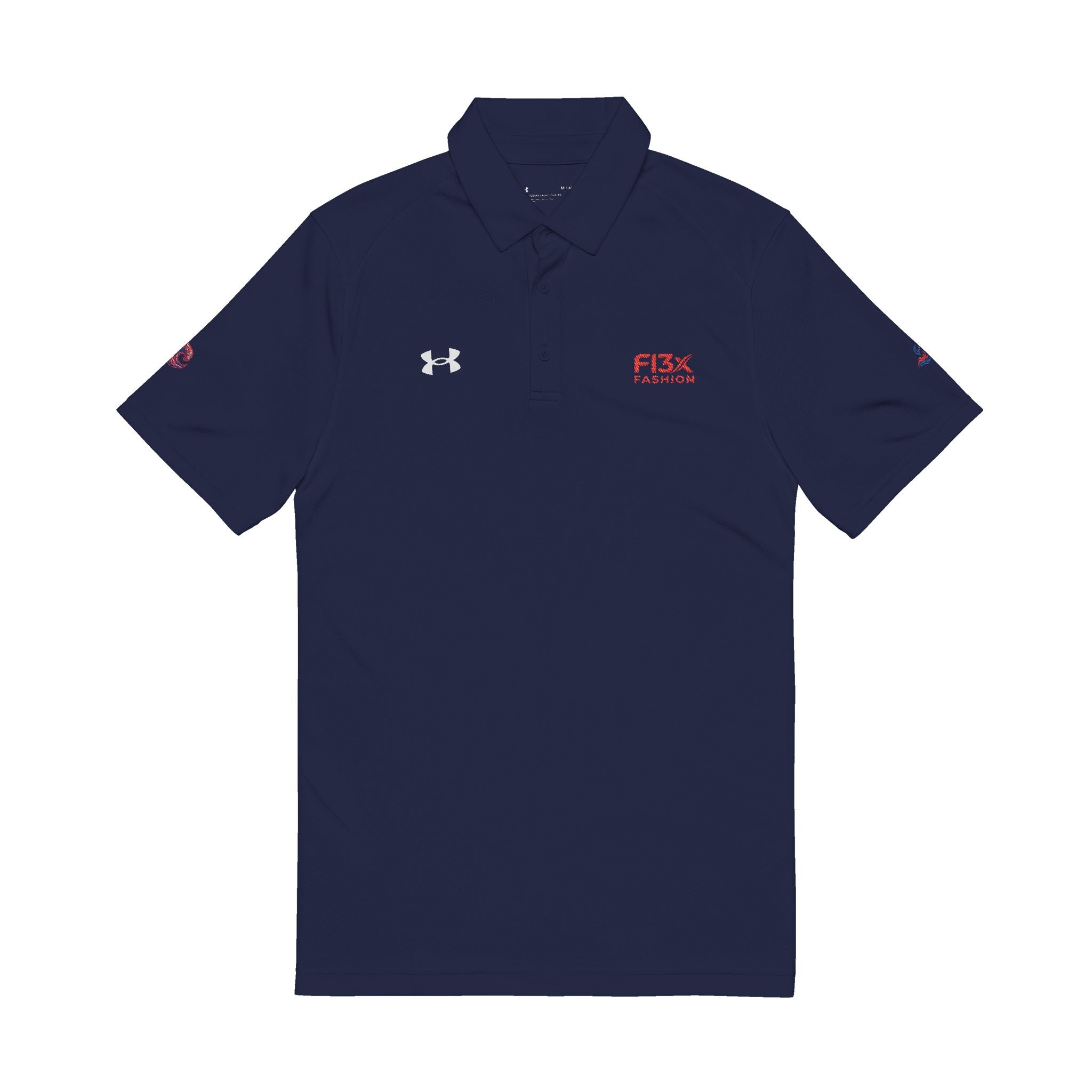 Embroidered Under Armour Men's Polo — F13K Aviation Logo