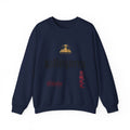 Halloqueen Crewneck Sweatshirt — Gothic Script Halloween Pullover