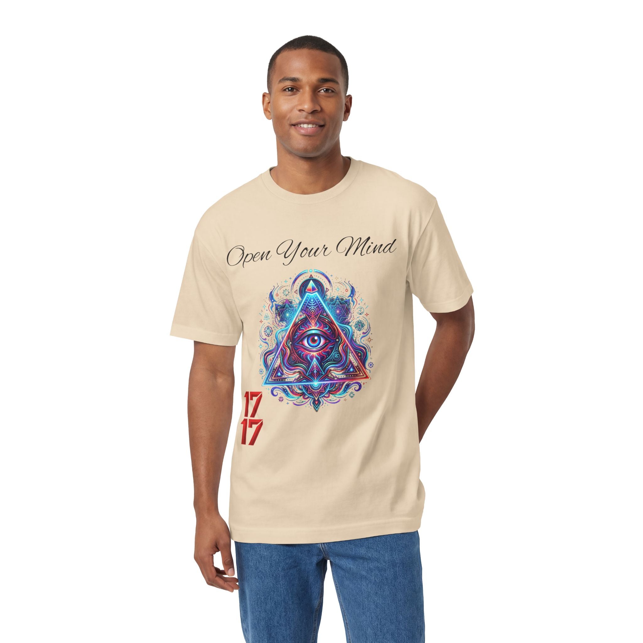 Open Your Mind Tee — Psychedelic All-Seeing Eye Graphic T-Shirt