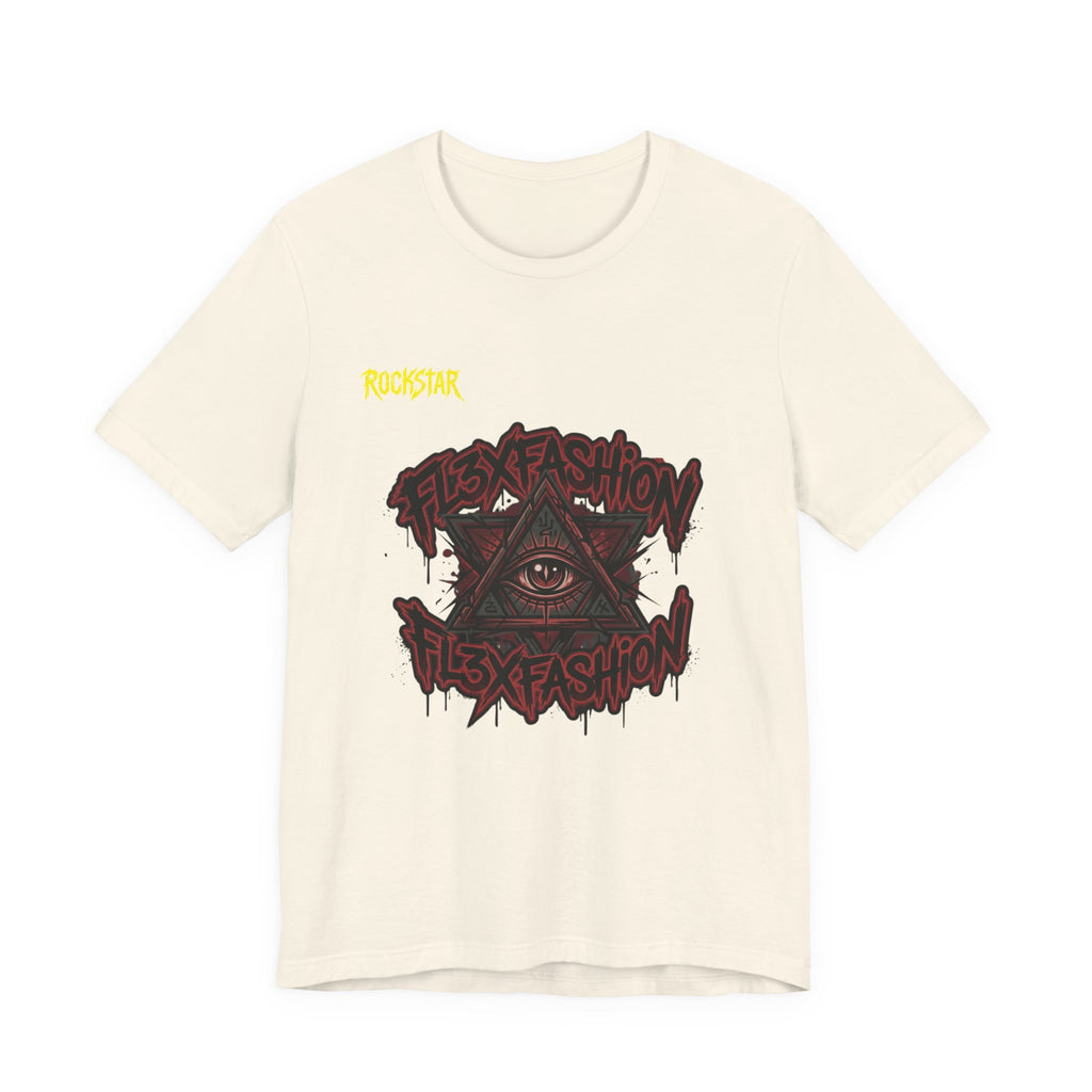 Graphic Tee — 'Flex Fashion' All-Seeing Eye Streetwear T-Shirt
