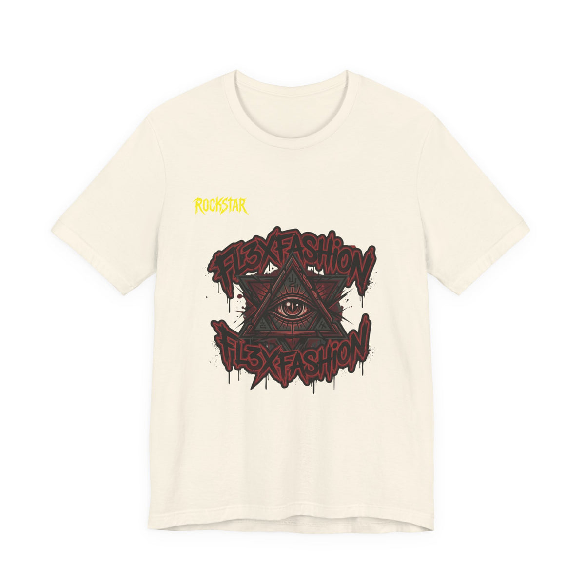 Graphic Tee — 'Flex Fashion' All-Seeing Eye Streetwear T-Shirt