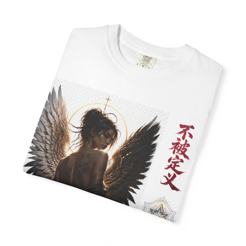 Angel Wings Graphic Tee — "FL3XFASHION" Gothic Streetwear T-Shirt