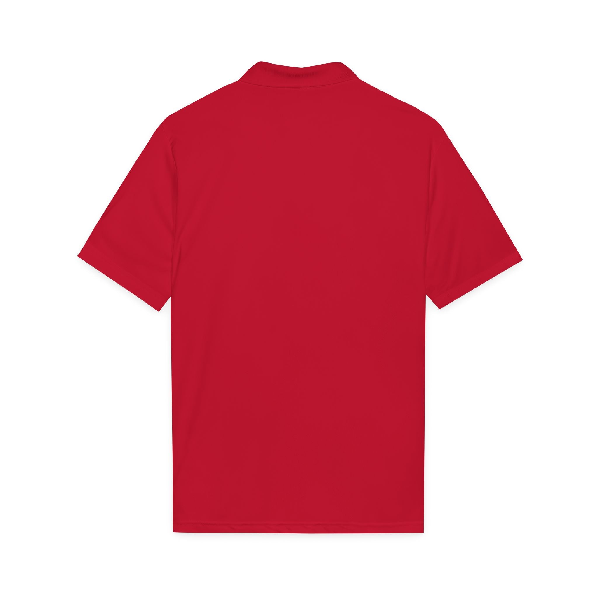 Embroidered Wave Logo Polo Shirt — Breathable Performance Golf & Work Polo