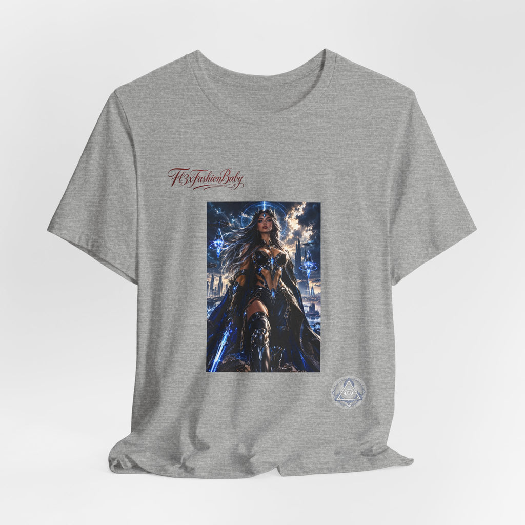 Wonder Heroine Graphic Tee — 'Flirtatious Lady' Front Print