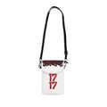 Phone Wallet - Slim Crossbody Cell Phone Wallet with '17 17' Graphic