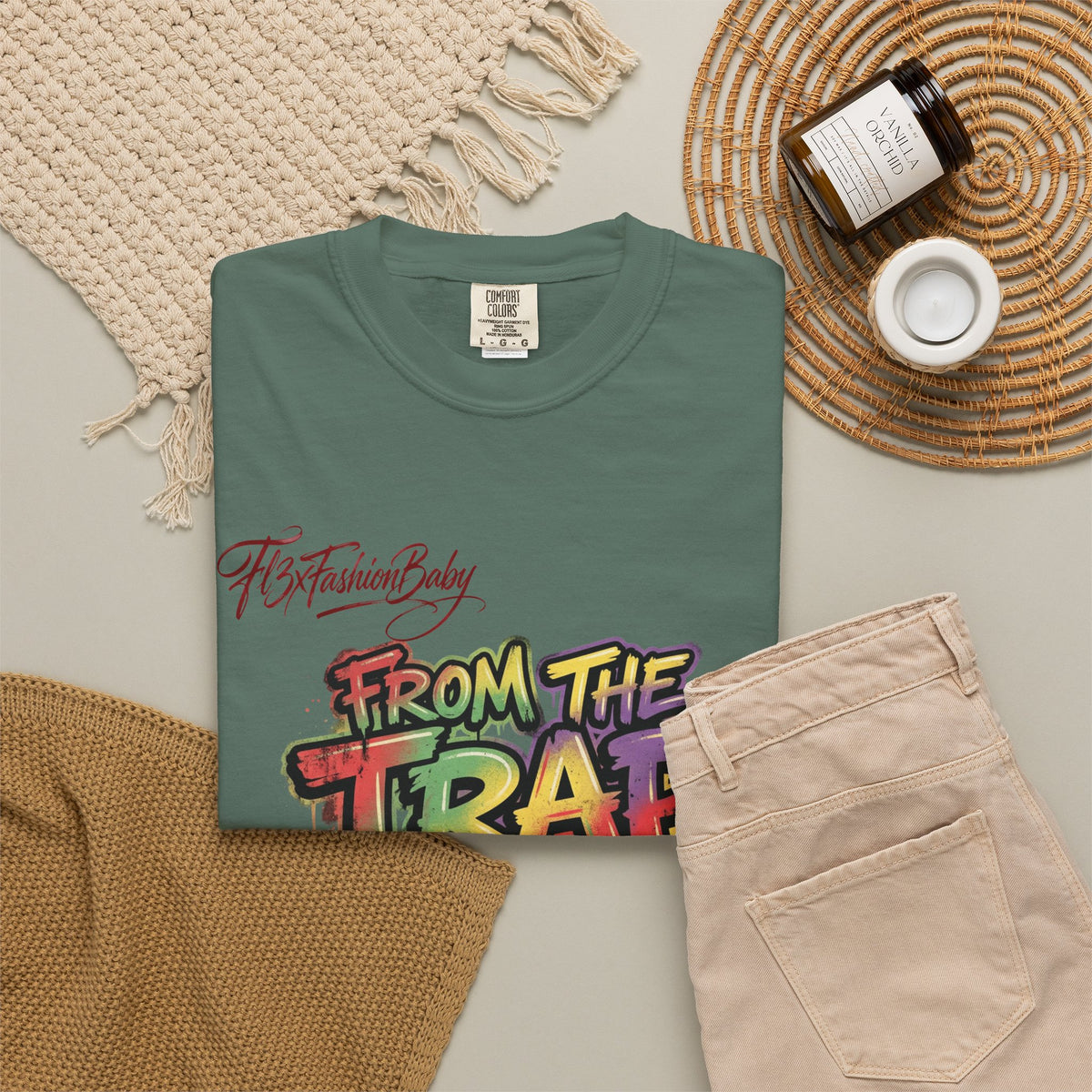 From the Trap to the Mob Graphic Tee — Streetwear Rap Culture T-Shirt