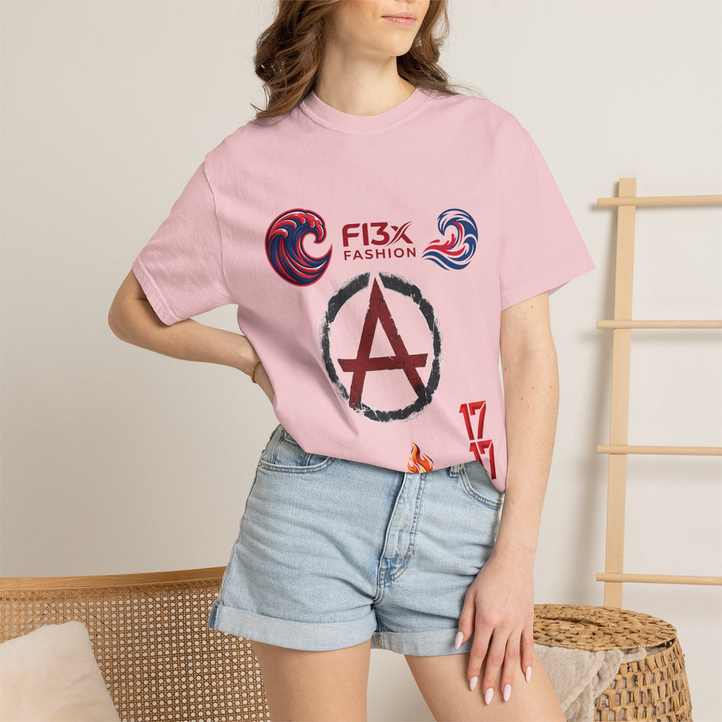 Graphic T-Shirt — 'Just Be You' FI3x Fashion Wave Logo Tee