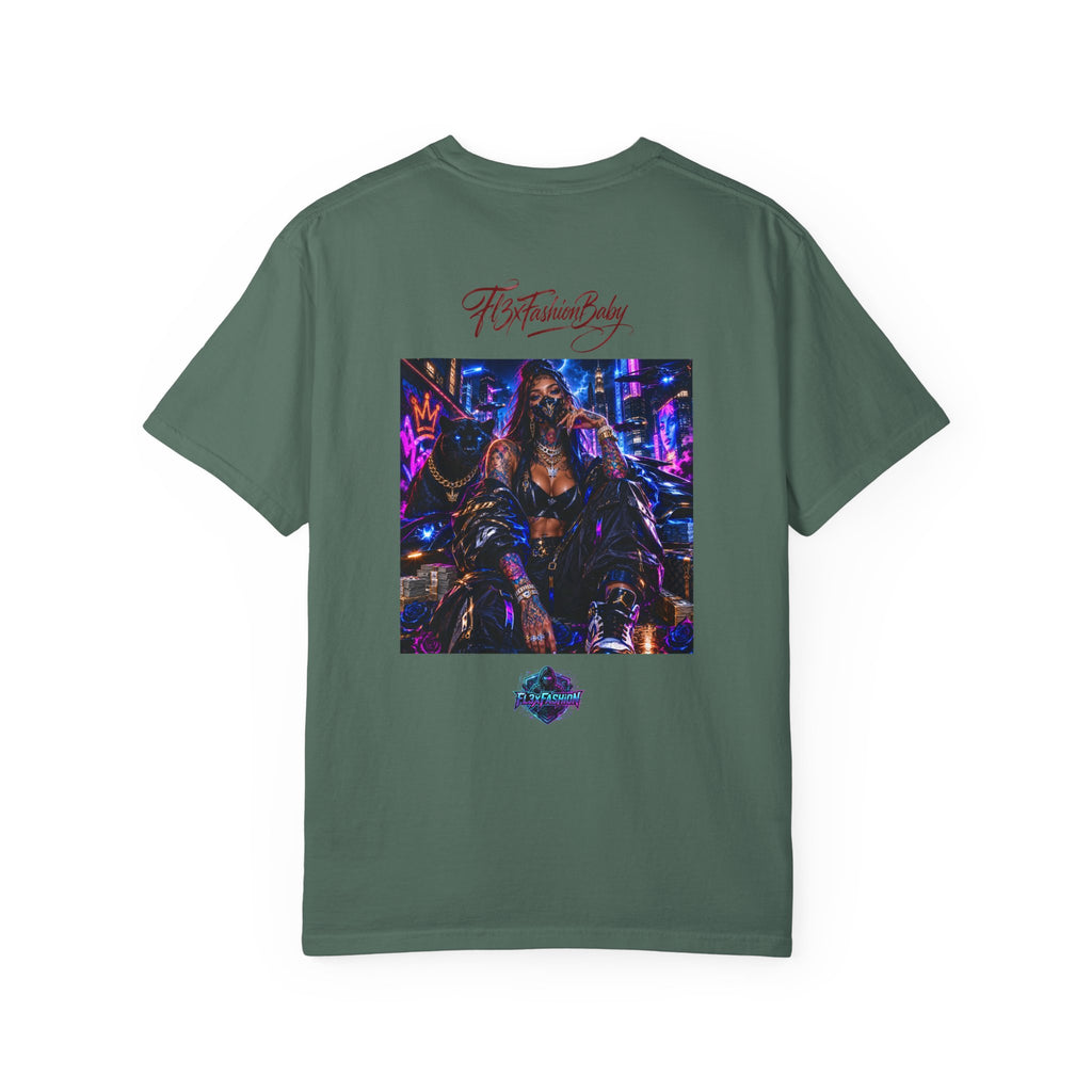 Cyberpunk Nightlife T‑Shirt — “The Fashion Baby” Graphic Tee