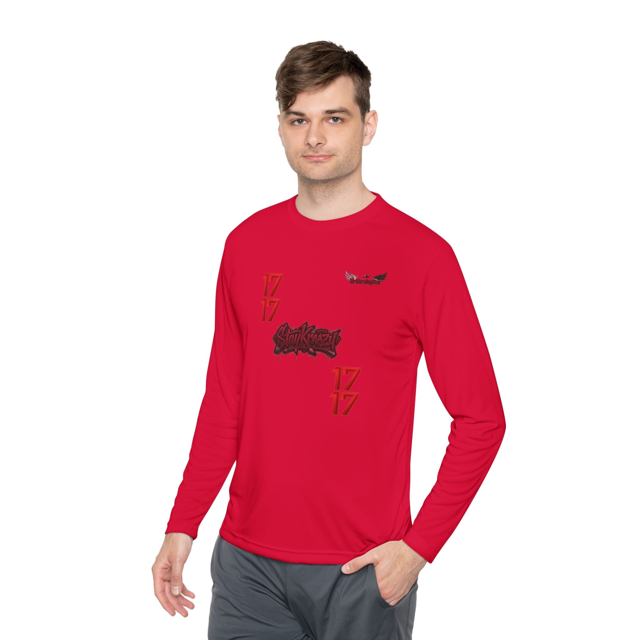 Drag Queen Portrait Long Sleeve Tee — Colorful Pop Art “17” Graphic