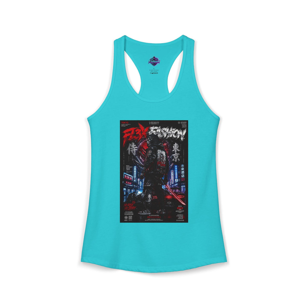 Women's Ideal Racerback Tank by Fl3xFashion