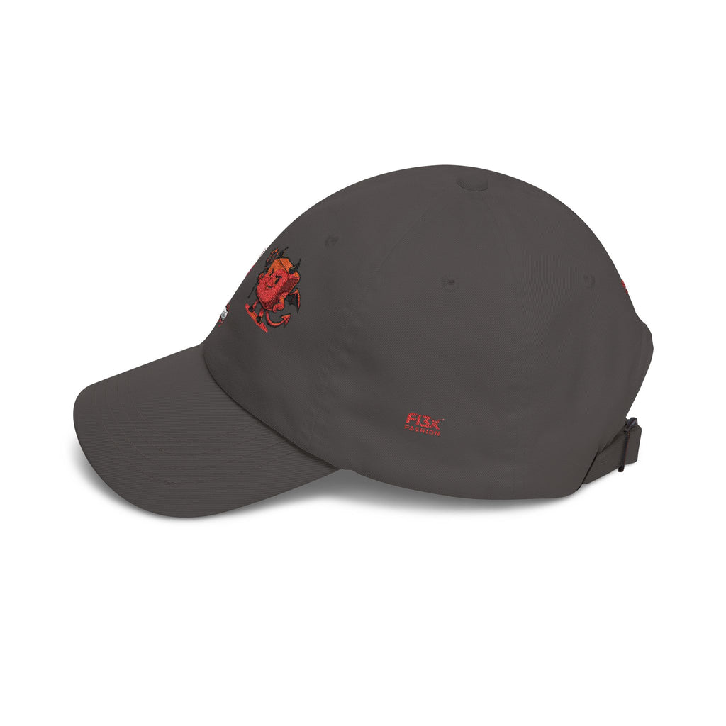 Devil Pixel Dad Cap – Retro Gaming Graphic Baseball Hat