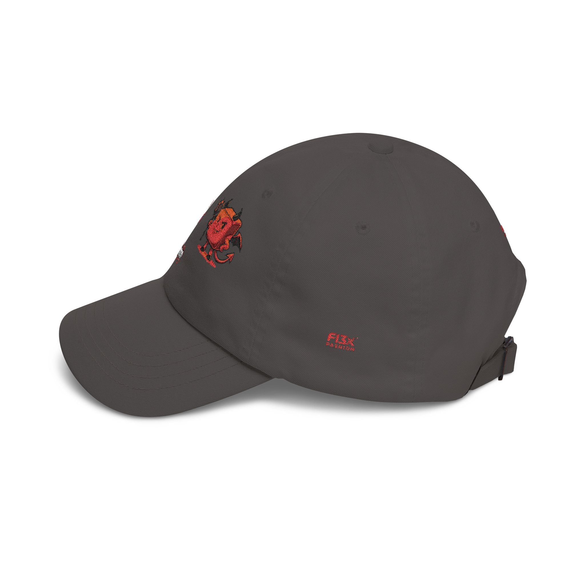 Devil Pixel Dad Cap – Retro Gaming Graphic Baseball Hat