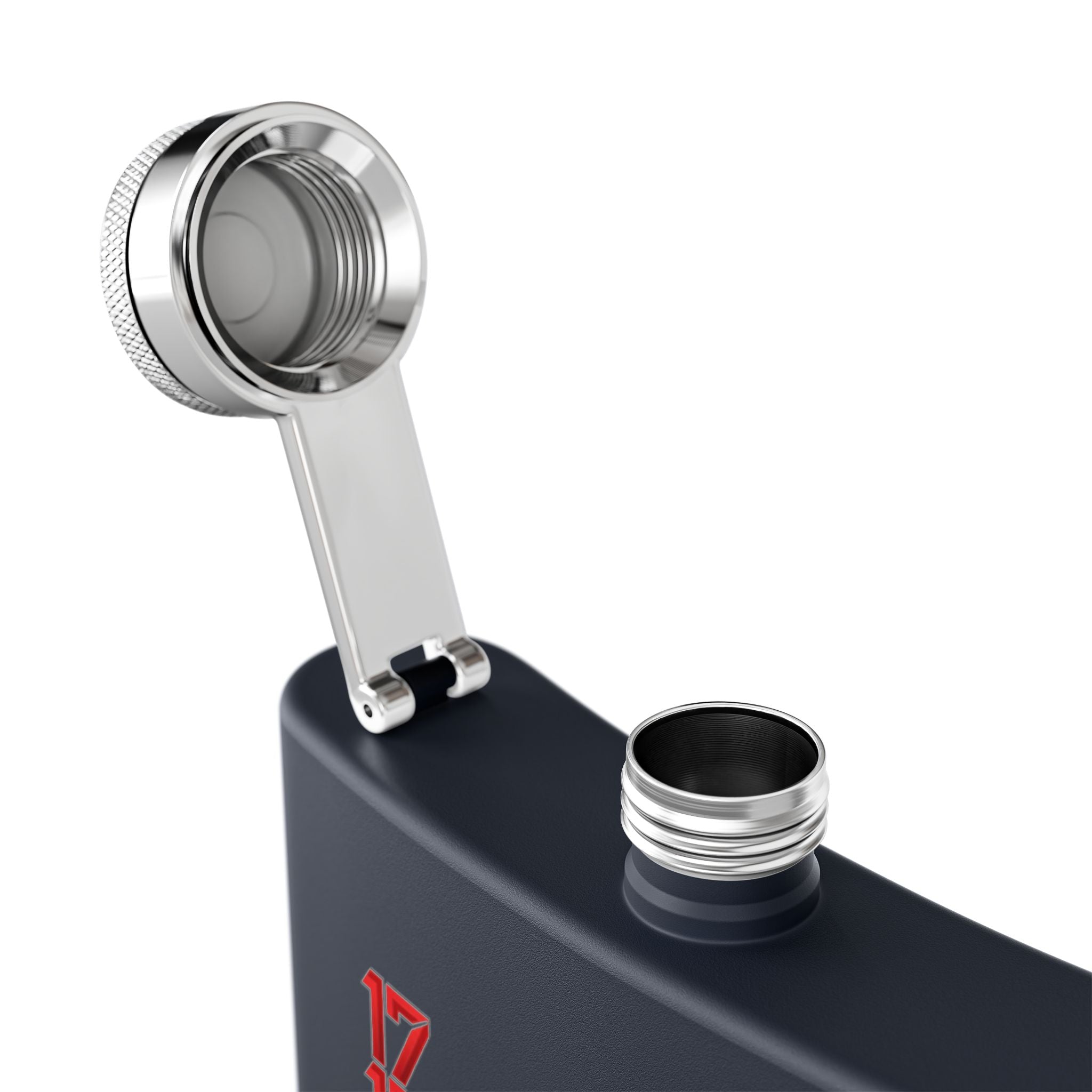 Flask — 'Stay Krazy' Graffiti Stainless Steel 6oz Hip-Hop Flask