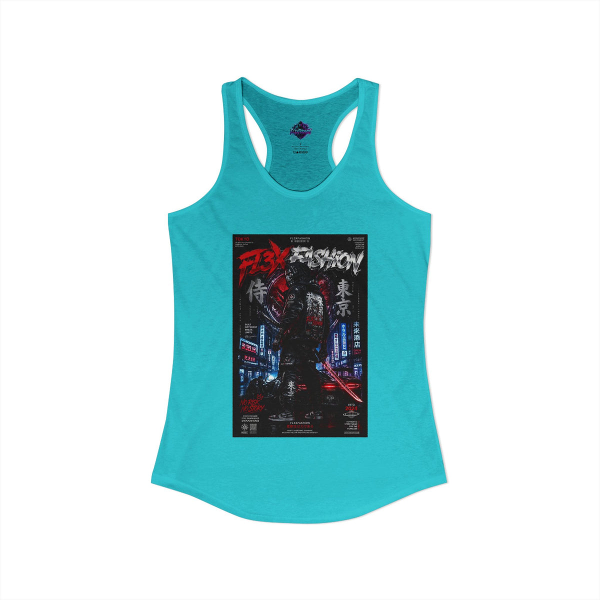 Women's Ideal Racerback Tank by Fl3xFashion