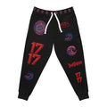 Graphic Athletic Joggers — Streetwear 17/ImASoldier Logo Design