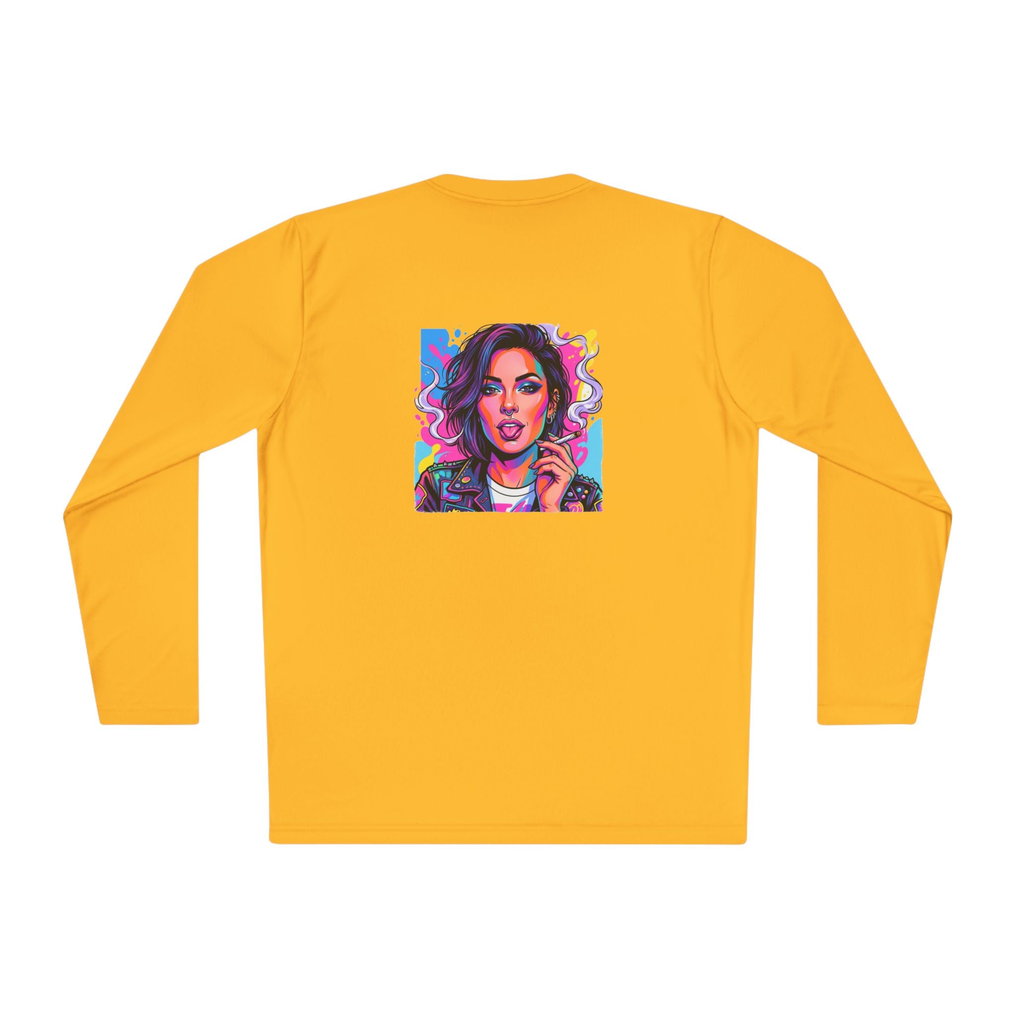 Drag Queen Portrait Long Sleeve Tee — Colorful Pop Art “17” Graphic