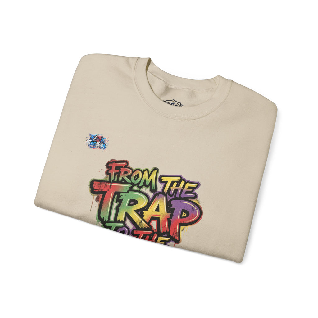 Graffiti "From the Trap to the Mob" Crewneck Sweatshirt