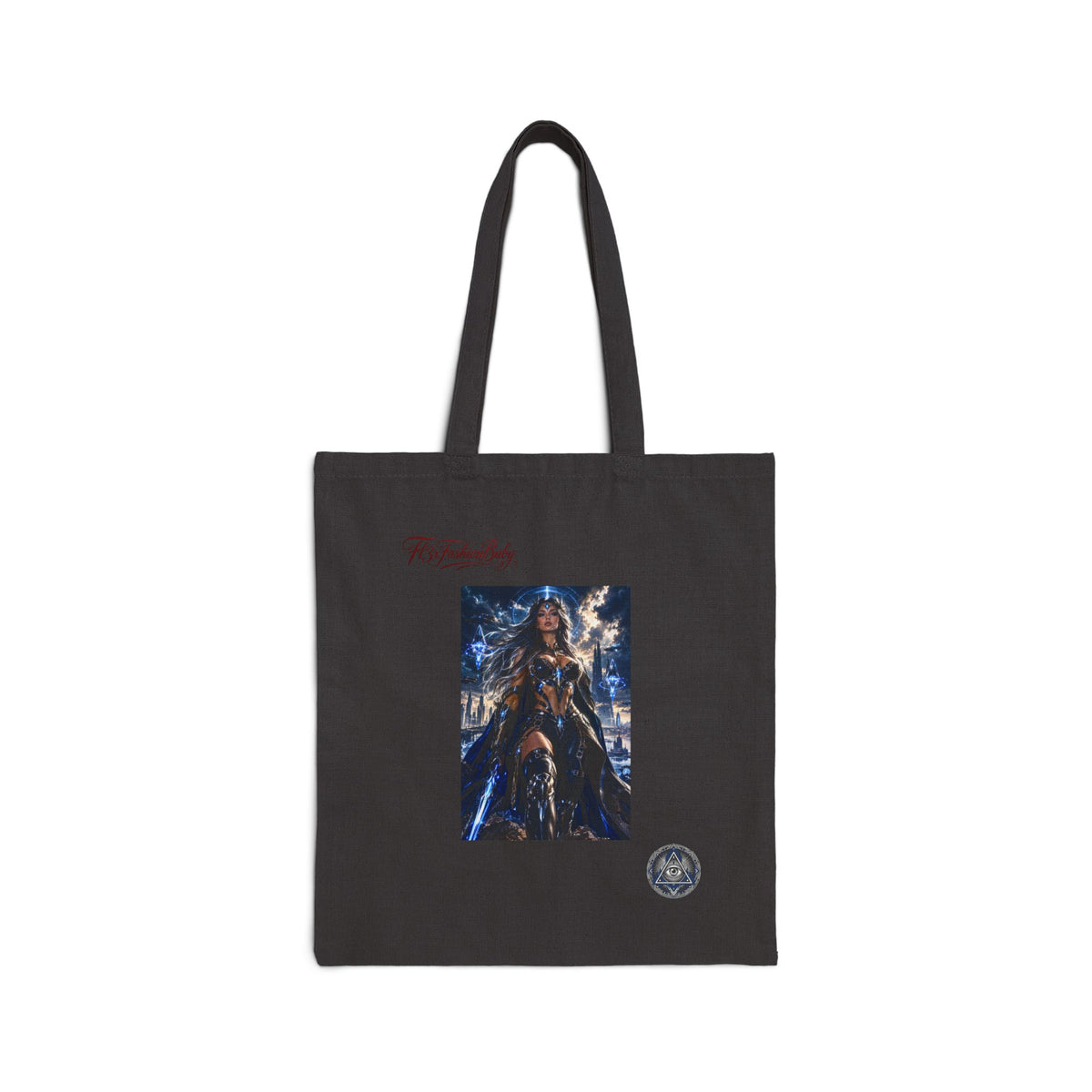 Wonder Woman Canvas Tote Bag — Themyscira Hero Art Cotton Shopper
