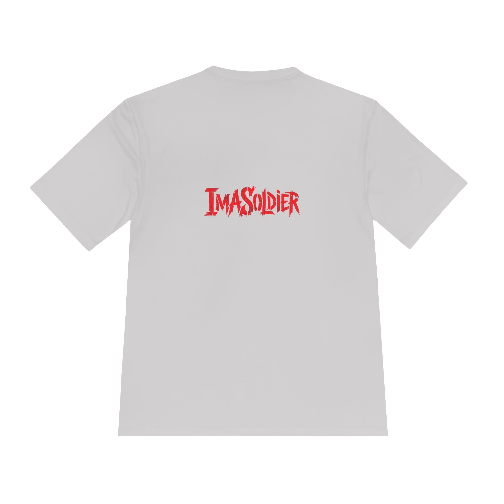 ImaSoldier Graphic Tee — Dark Joker Face Logo Moisture‑Wicking Shirt