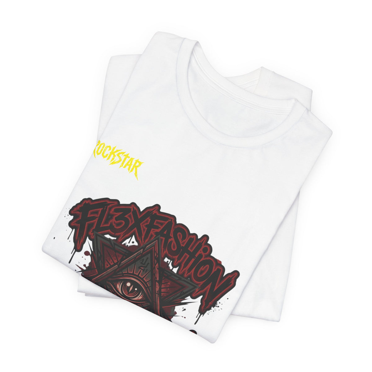 Graphic Tee — 'Flex Fashion' All-Seeing Eye Streetwear T-Shirt