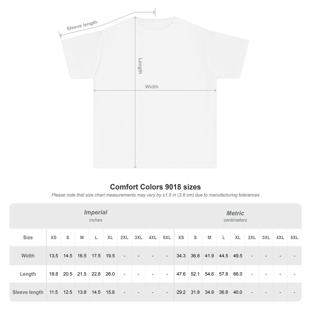 Youth Tee - Colorful 'Power' Graffiti Vertical Graphic