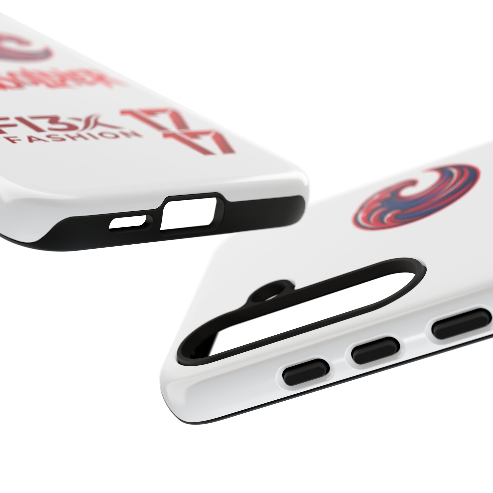 Phone Case — 'ImaSoldier' Red Wave Protective Hard Case
