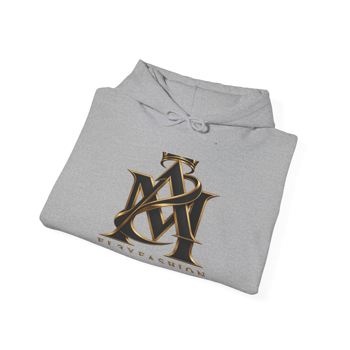 Monogram Logo Hoodie — Stylish Aesthetic Streetwear Pullover
