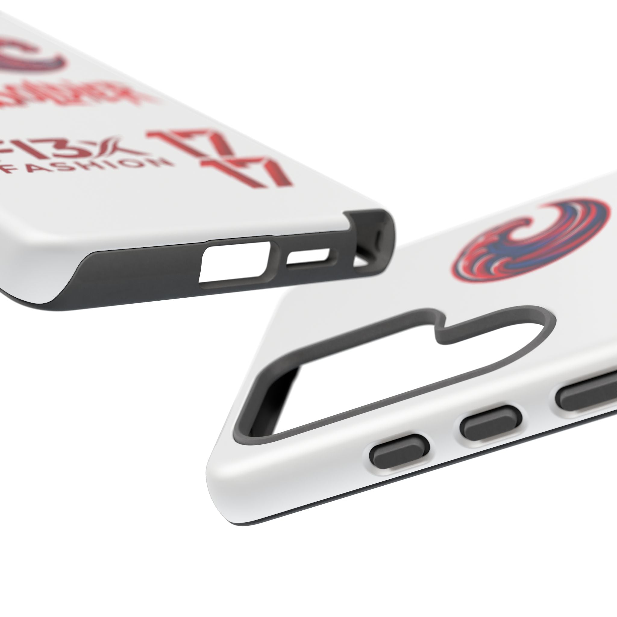 Phone Case — 'ImaSoldier' Red Wave Protective Hard Case