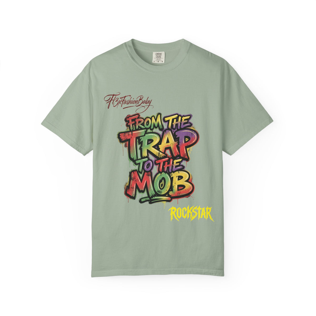 From the Trap to the Mob Graphic Tee — Streetwear Rap Culture T-Shirt