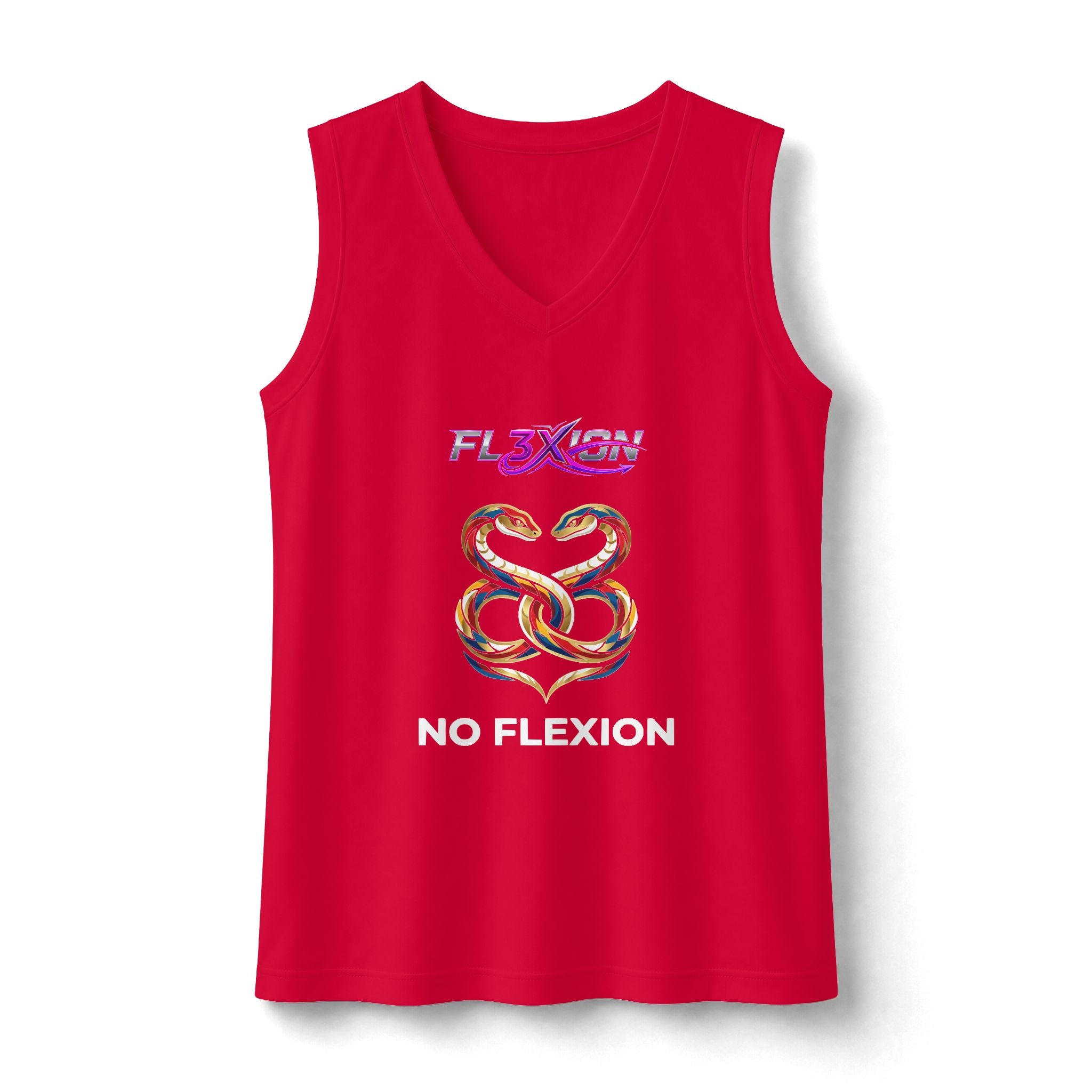 Fl3xion Flame Logo V-Neck Tank