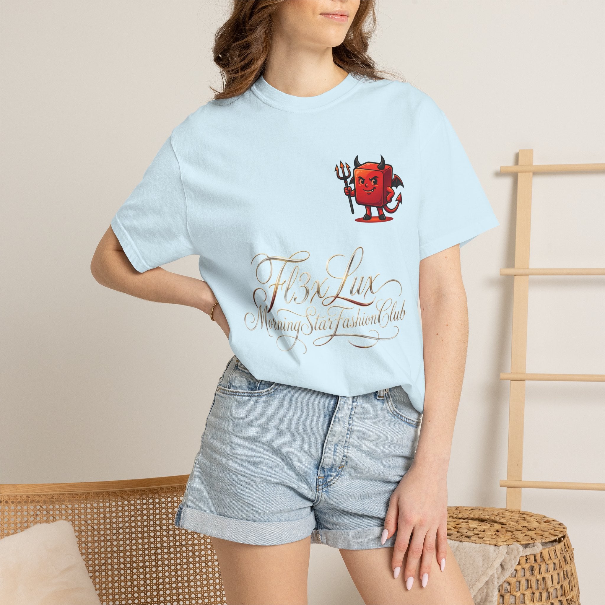 Phoenix & Devil Graphic T-Shirt — Fi3x Fashion Morning Star Club