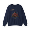 All-Seeing Eye Pyramid Sweatshirt — "Visio Et Imperium" Graphic Crewneck
