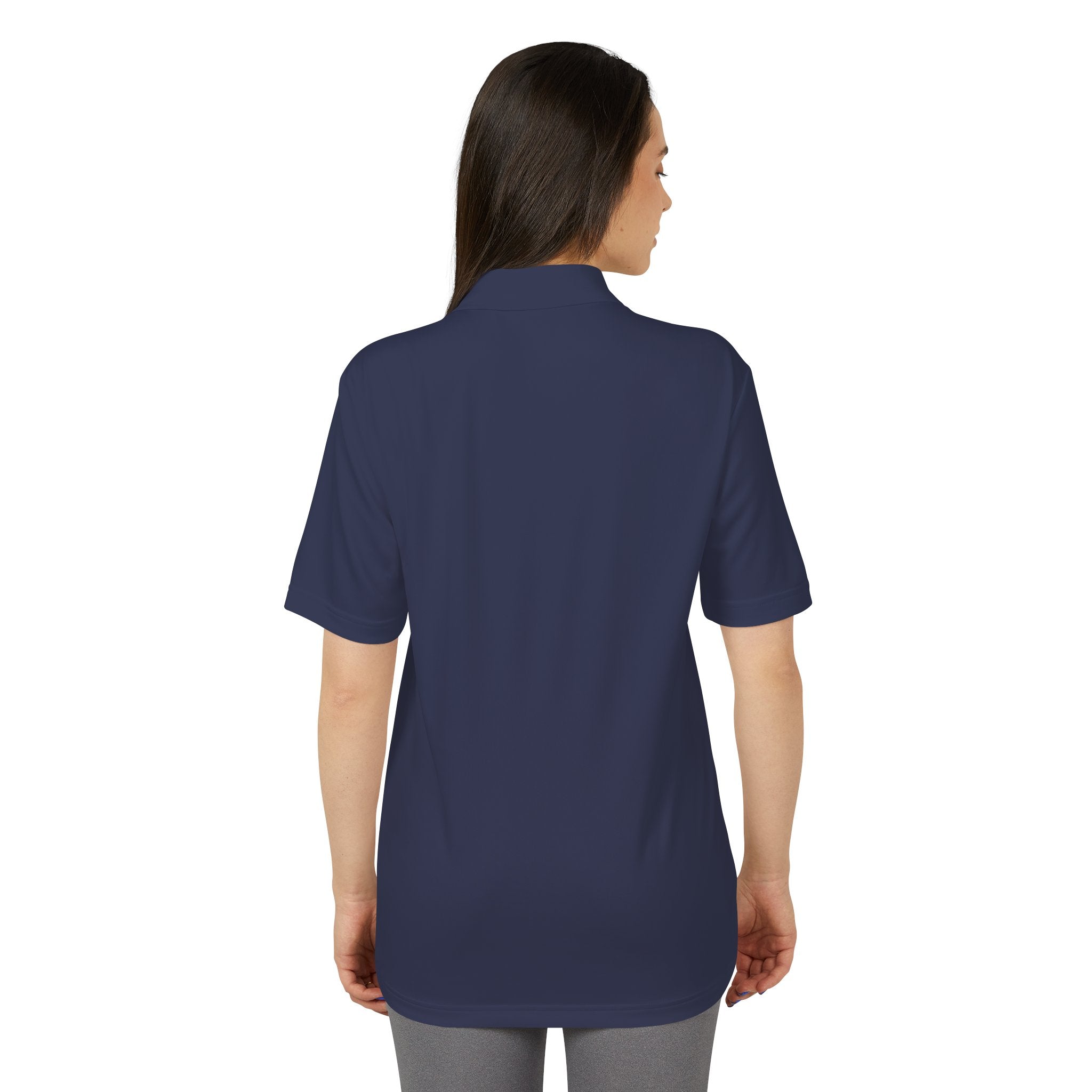 Abstract Color Portrait Polo Shirt