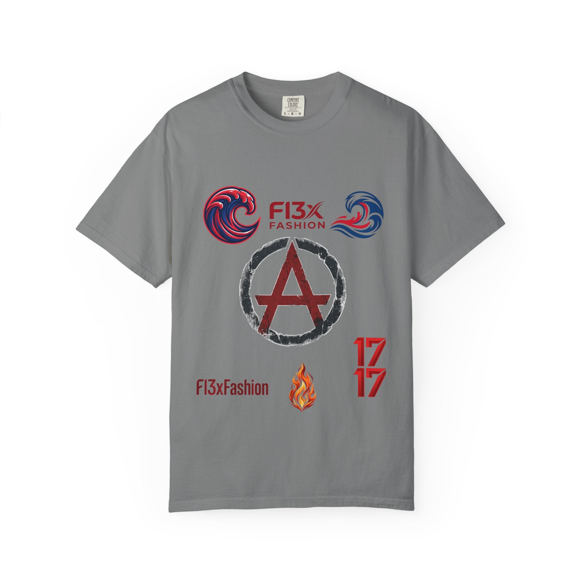 Graphic T-Shirt — 'Just Be You' FI3x Fashion Wave Logo Tee