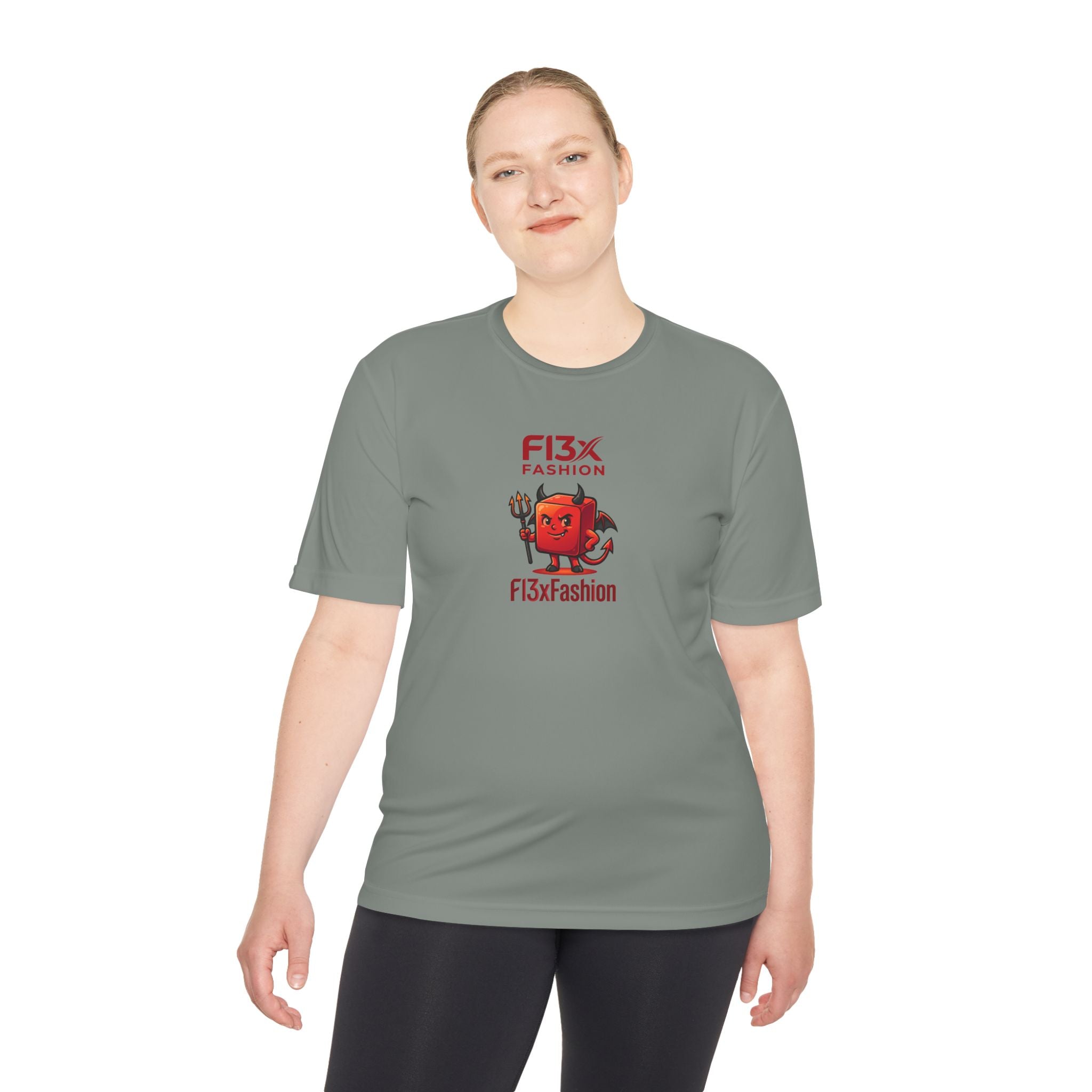 F13x Fashion Devil Logo Tee — Moisture-Wicking Athletic Shirt
