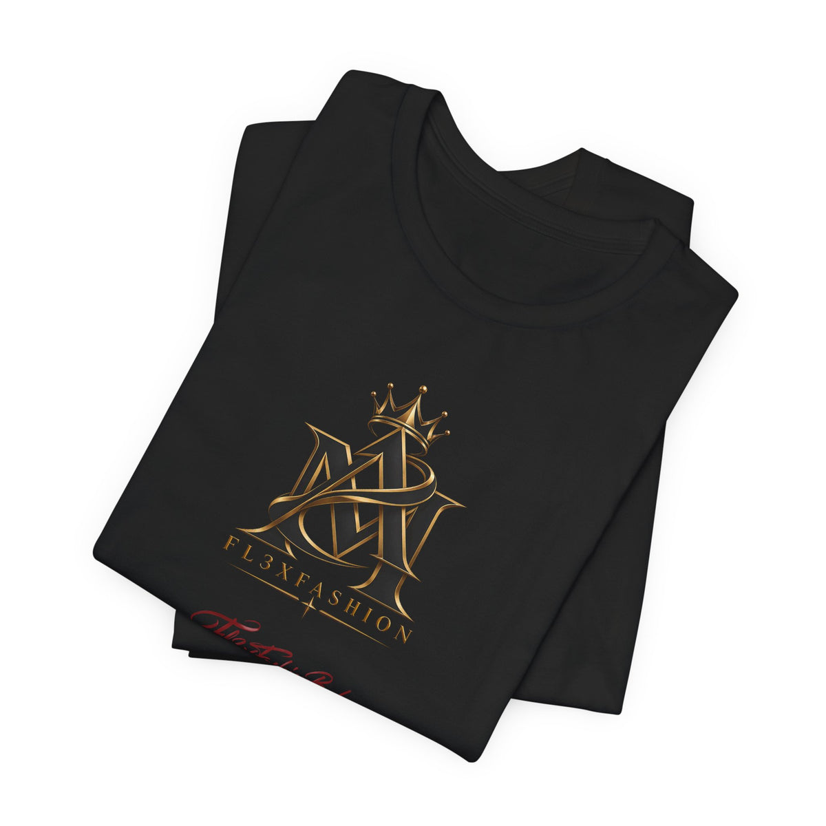 Graphic Tee — FuturFashion Logo Tee with Asian Script & Devil Character