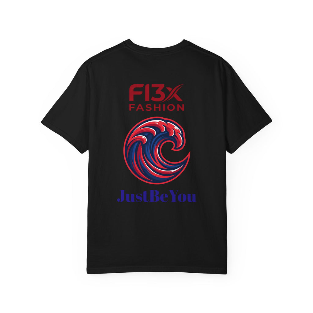 Graphic T-Shirt — 'Just Be You' FI3x Fashion Wave Logo Tee